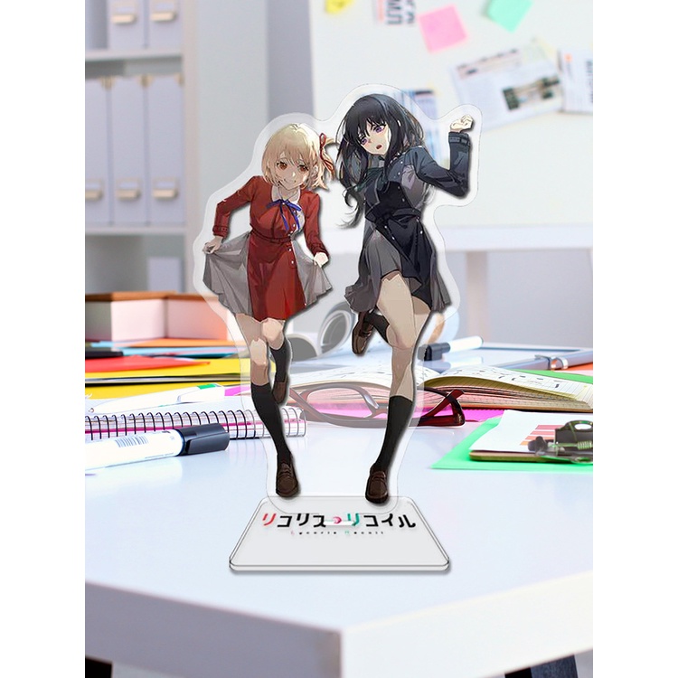 Tmdbyx Nhân Vật Lycoris Recoil Inoue Takina Senzoku Tetsuya Humanoid Đứng Được Bằng Acrylic Làm Quà Tặng Sinh Nhật Giáng Sinh