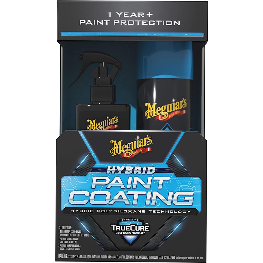 Meguiar's Bộ phủ bóng cho bề mặt sơn xe hơi - Hybrid Paint Coating, G210300