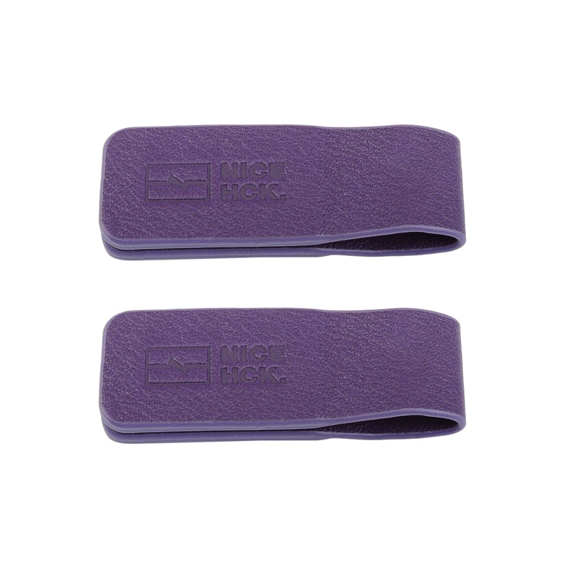 Kẹp Quấn Dây Cáp Dữ Liệu Hai Mặt Bằng Da Thật Hít Nam Châm