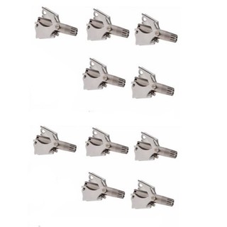 Combo 10 Máy cắt tỉa lông mũi bằng thép không gỉ máy bấm kéo cắt tỉa lông mũi bằng tay an toàn tiện dụng cho gia đình