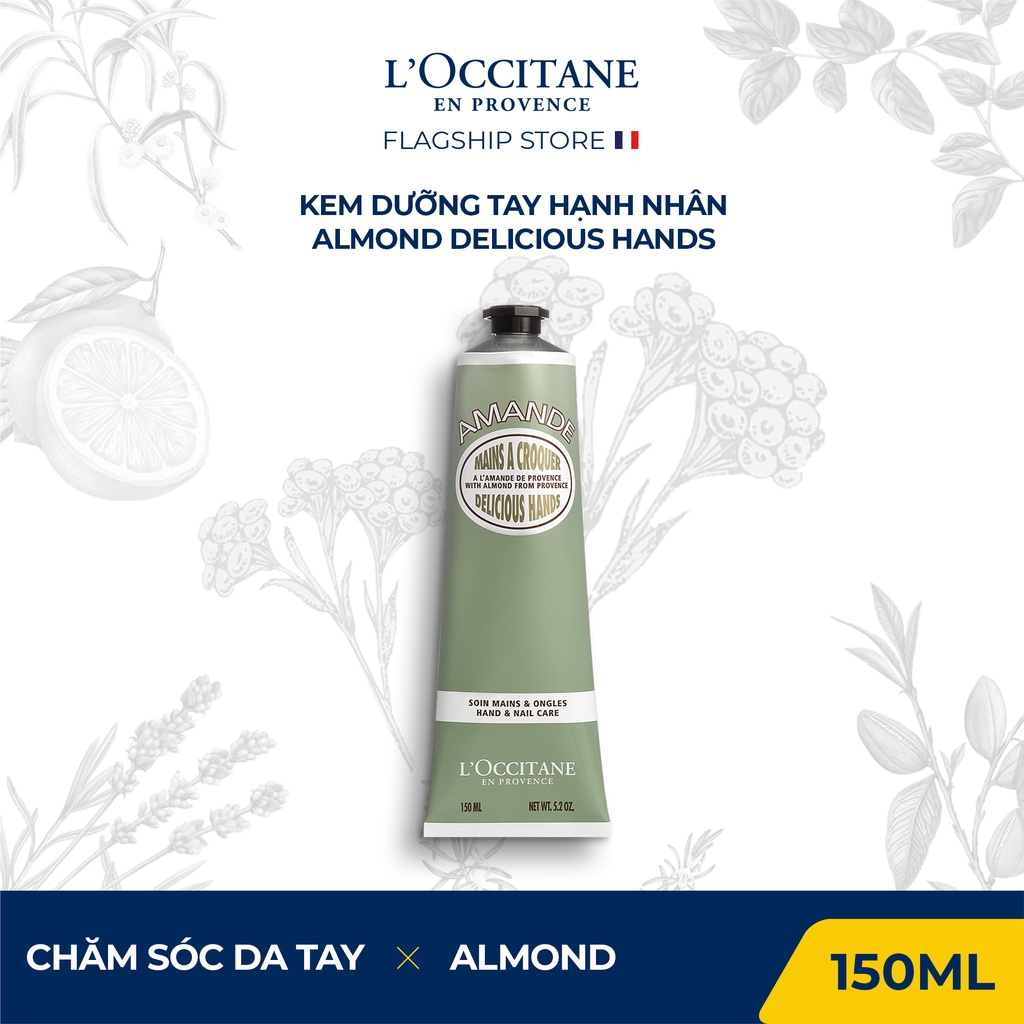 Kem Dưỡng Tay Hạnh Nhân L'Occitane Almond Hand Cream 30Ml