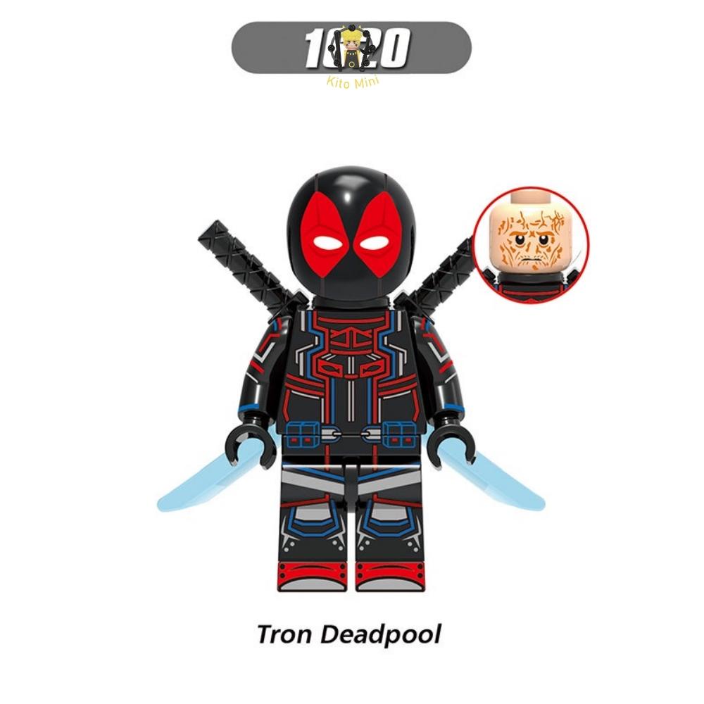 Minifigures Deadpool Marvel Lắp Ráp Mô Hình Nhân Vật Phim Truyện X0302