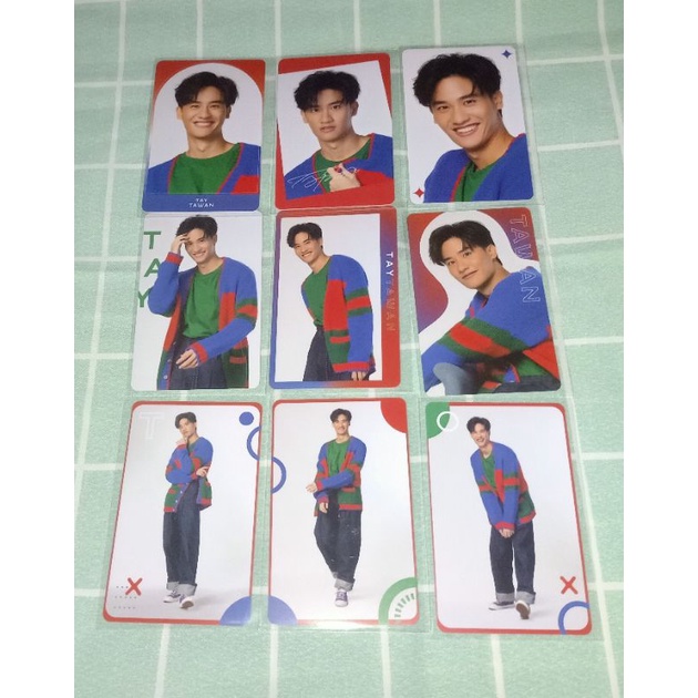 Card bo góc ex color Tay Tawan GMMTV chính hãng
