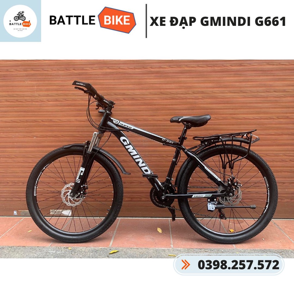 XE ĐẠP THỂ THAO GMINDI G661 BÁNH 26 INCH