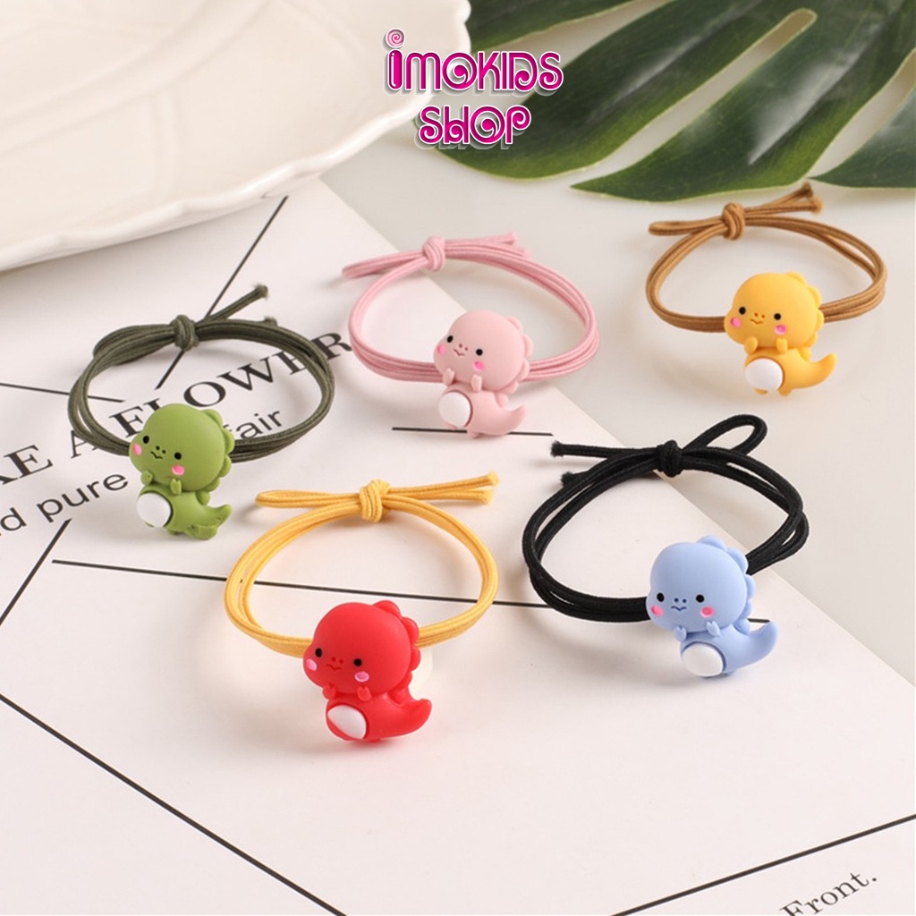 Dây cột tóc bé gái nhiều màu, dây thun buộc tóc nữ Hàn Quốc