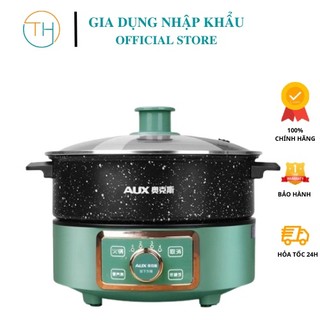 Nồi lẩu thang máy aux 5l. nồi lẩu đa năng thông minh thích hợp cho gia đình làm tiệc nhỏ