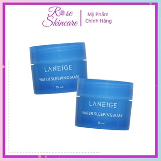 Mặt nạ ngủ laneige water sleeping mask ex dưỡng ẩm bảo vệ da mini size 15ml