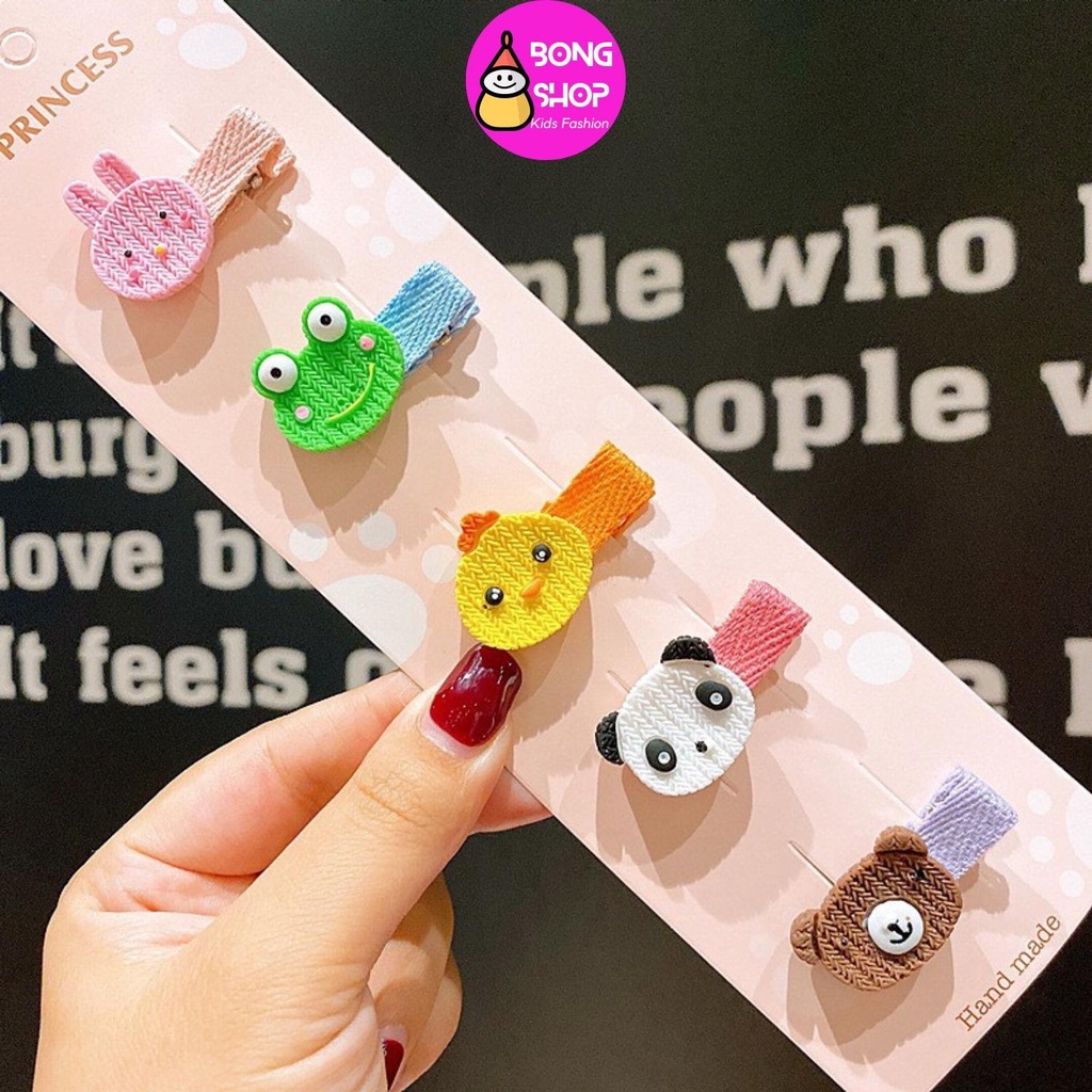 Set 5 cặp tóc xinh xắn dành cho Bé Gái