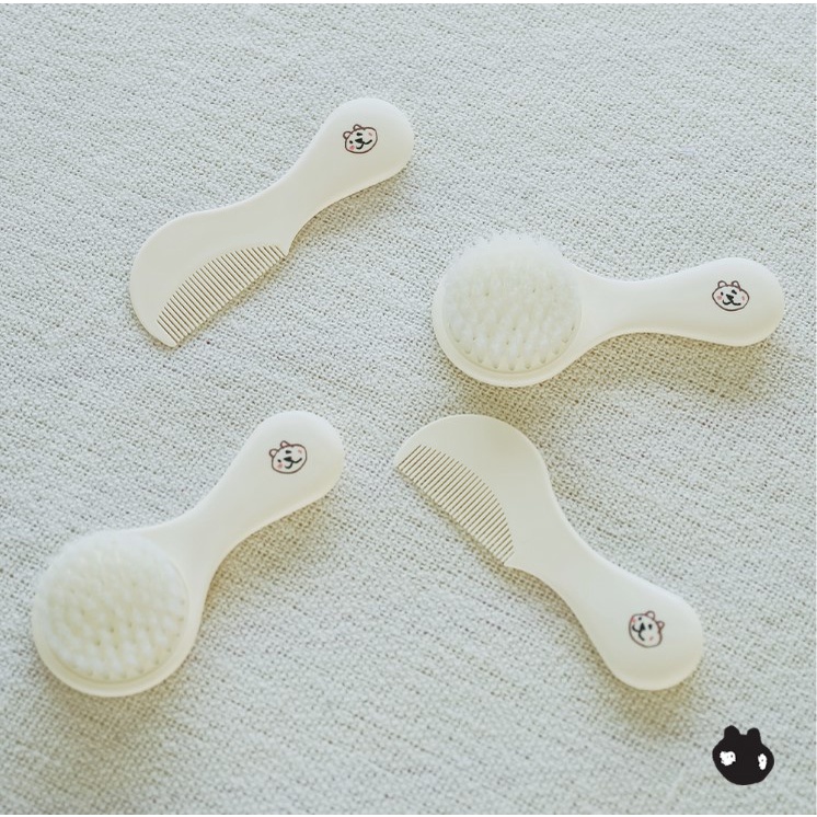 Set lược chải tóc cho bé sơ sinh cao cấp Blissbebe