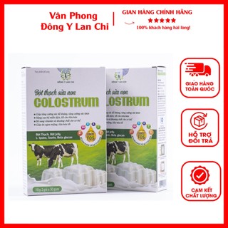 Bột thạch sữa non colostrum hộp 2 gói bổ sung dinh dưỡng giúp tăng đề kháng giúp bé ăn ngon miệng hệ tiêu hóa tốt