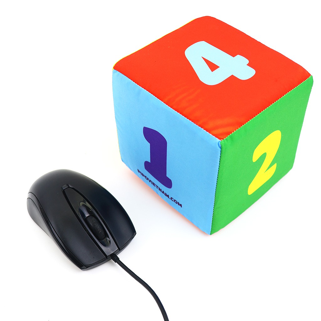 Xí ngầu xúc xắc vải PiPovietnam cho bé