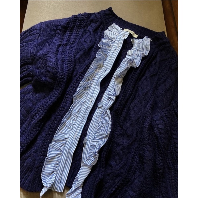 Áo cardigan len thừng