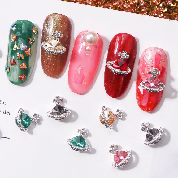 Charm Hành Tinh NHẬT BẢN | Charm ĐỊa Cầu | Trang Trí Móng