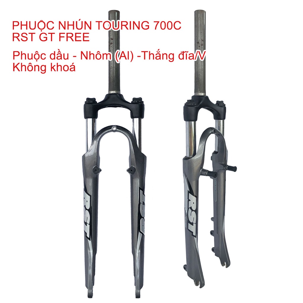 Phuộc nhún xe đạp Touring 700C RST GT FREE