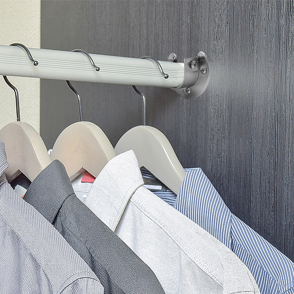 Giá Đỡ Thanh Treo Rèm Nhà Tắm / Tủ Quần Áo Bằng Thép Không Gỉ Chịu Tải Nặng