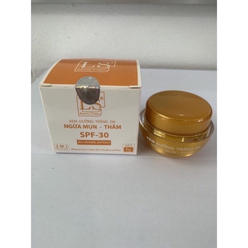 KEM MỤN THÂM TRẮNG SÁNG DA LS 6g hàng cty