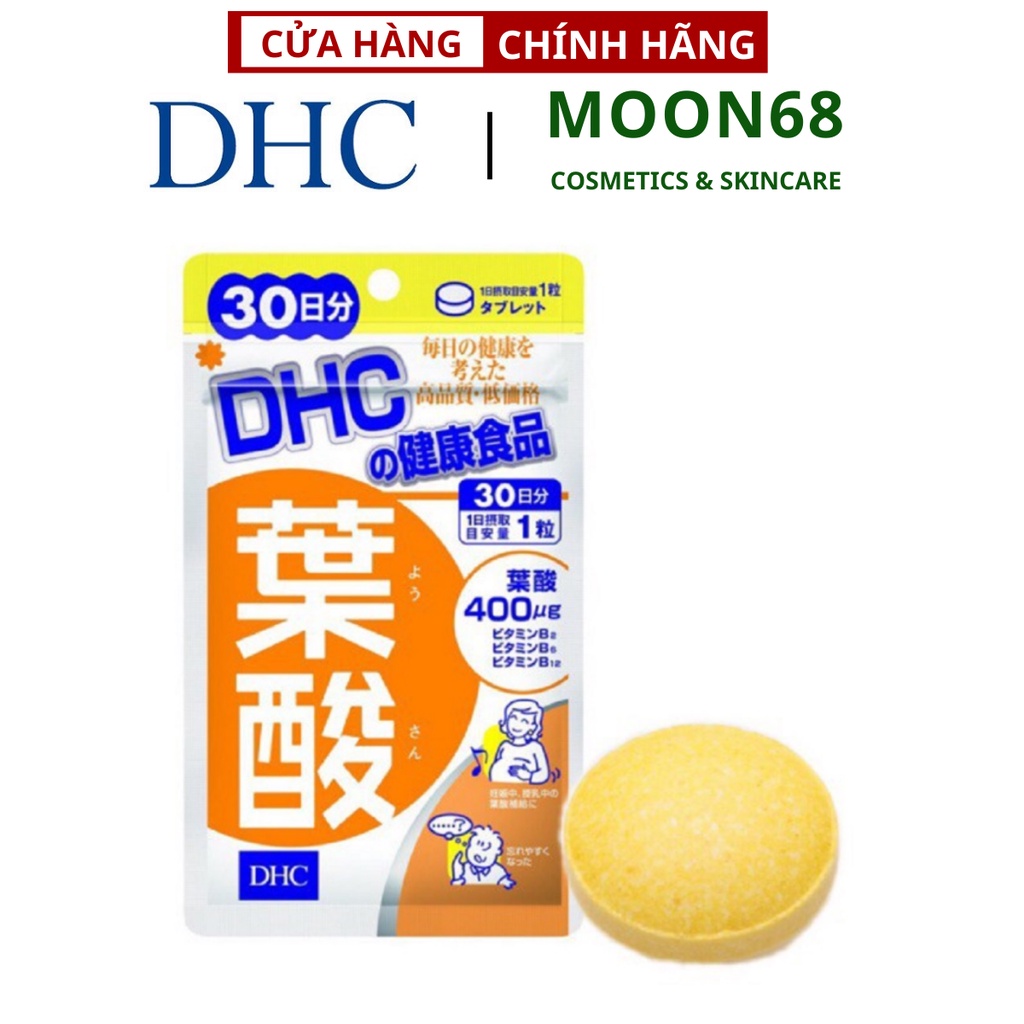 Viên uống DHC vitamin dành cho Bà Bầu Acid Folic 30 ngày/ 30 viên