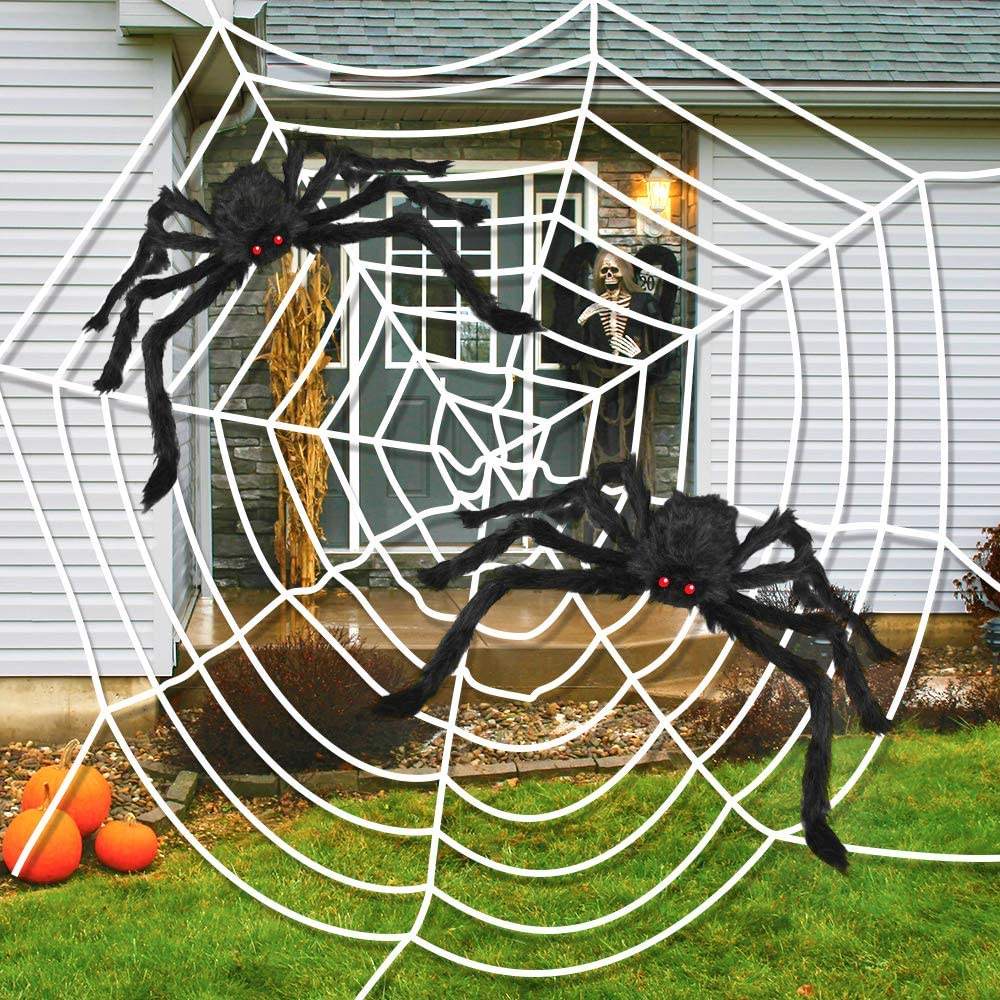 Nhện giả trang trí 75cm Halloween đồ trang trí nhà cửa lễ hội