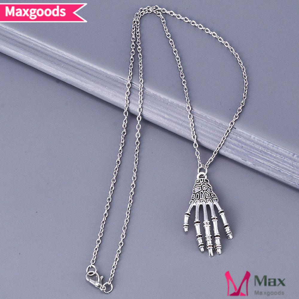 Vòng cổ Mặt Hình Bàn Tay Đầu Lâu Cá Tính Cho Nam Nữ