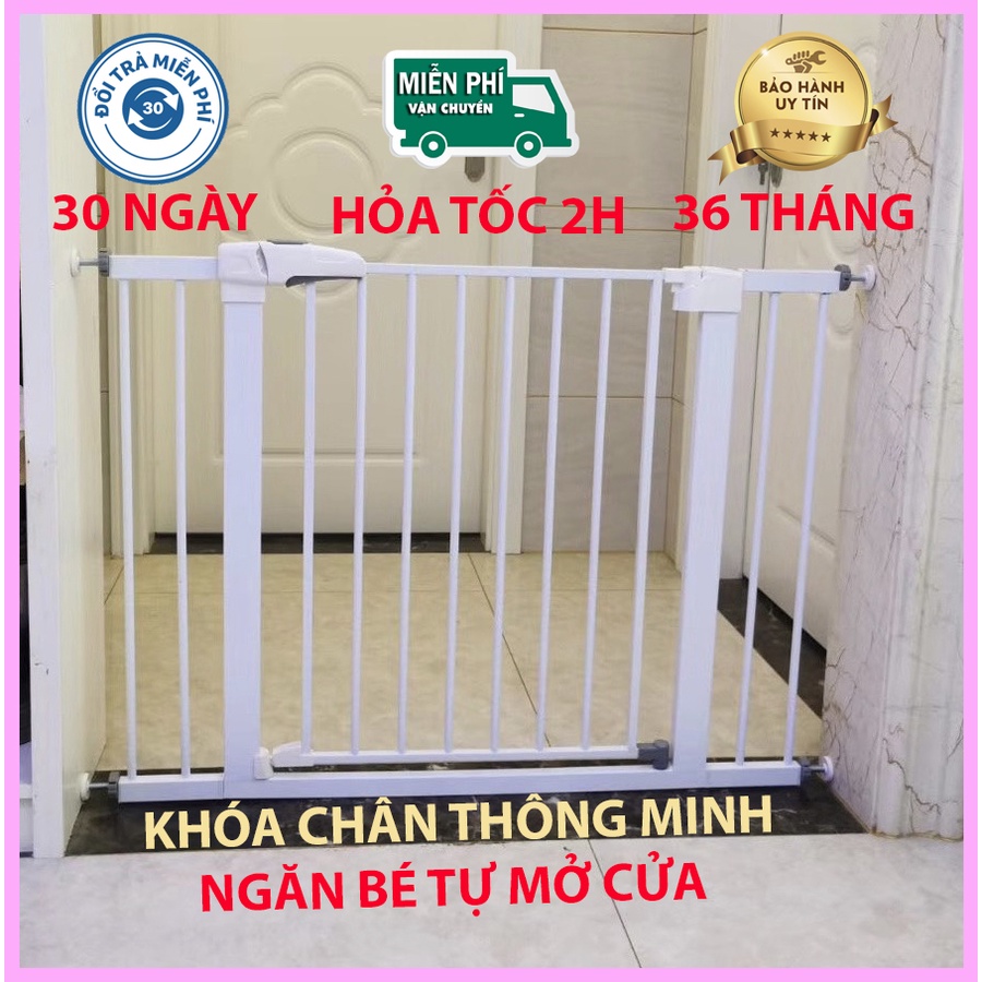 Thanh chắn cầu thang, thanh chắn cửa, chắn hành lang - bảo vệ an toàn cho bé yêu