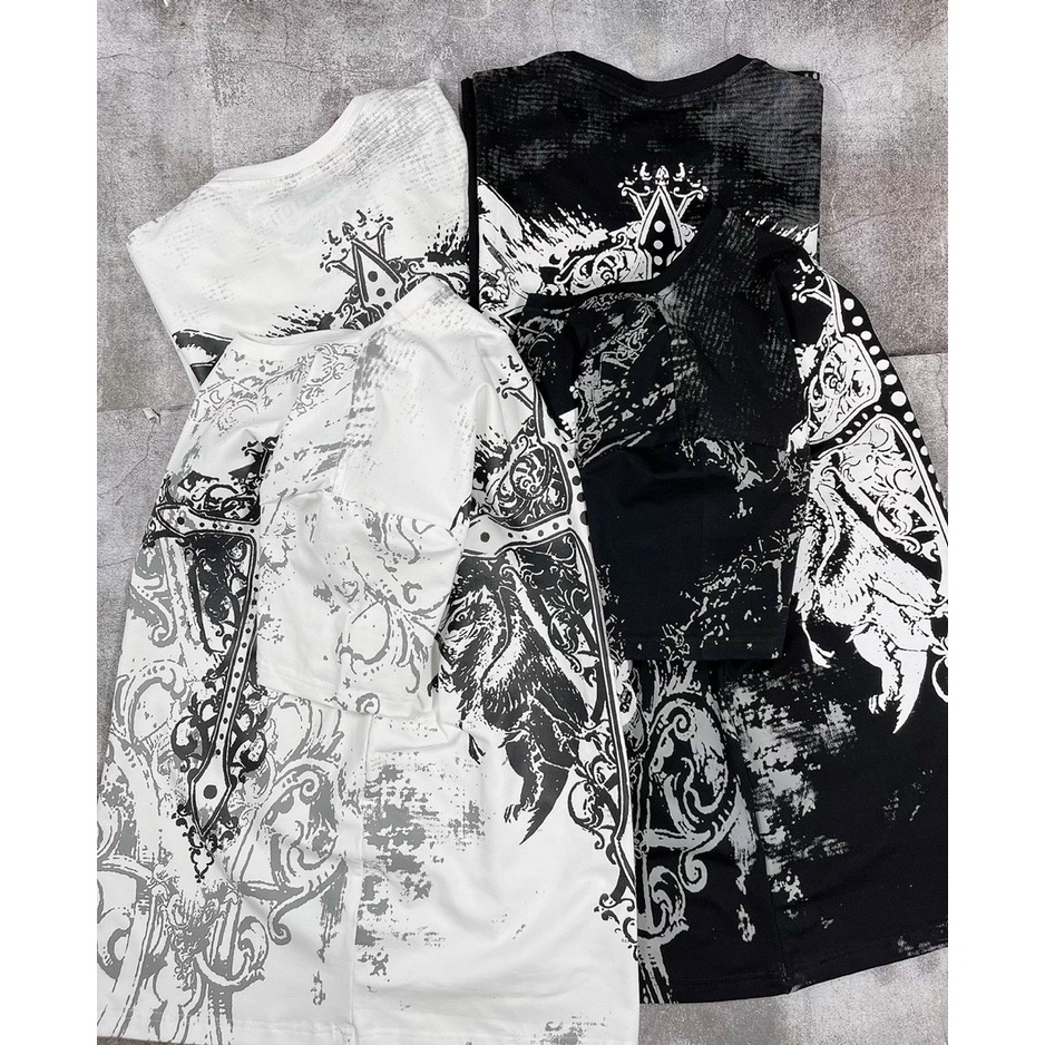 Áo thun Affliction họa tiết chất liệu vải cotton cao cấp form unisex dành cho nam và nữ