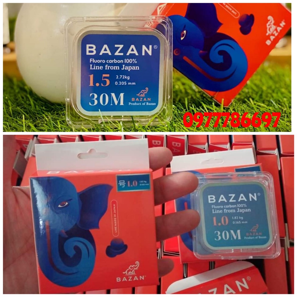 cước thẻo bazan 30m hàng chính hãng