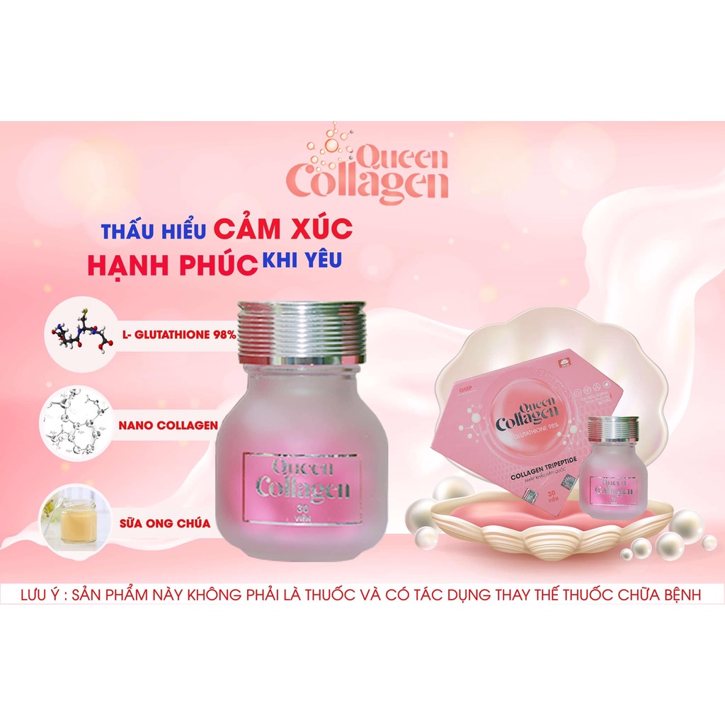 Viên uống nội tiết Queen collagen