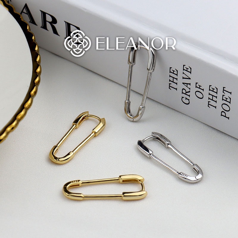 Bông tai nữ Eleanor Accessories hình ghim basic băng phụ kiện trang sức 4678
