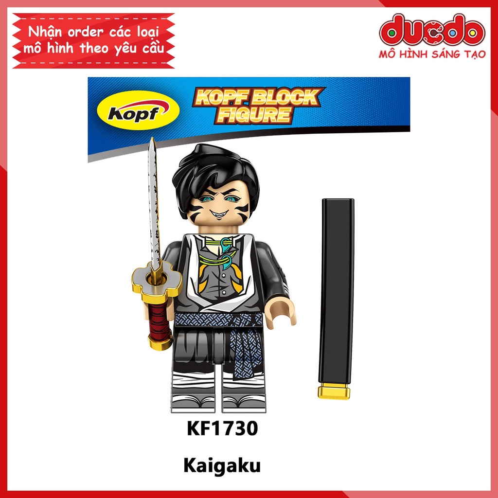 Minifigures nhân vật trong Thanh guơm diệt quỷ Kimetsu No Yaiba - Đồ chơi Lắp ghép Xếp hình Mini Mô hình Kopf KF6163