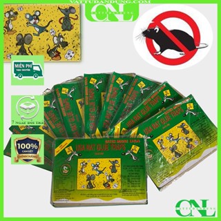 Keo dính chuột siêu dính - Miếng dán bẫy chuột - Keo chuột