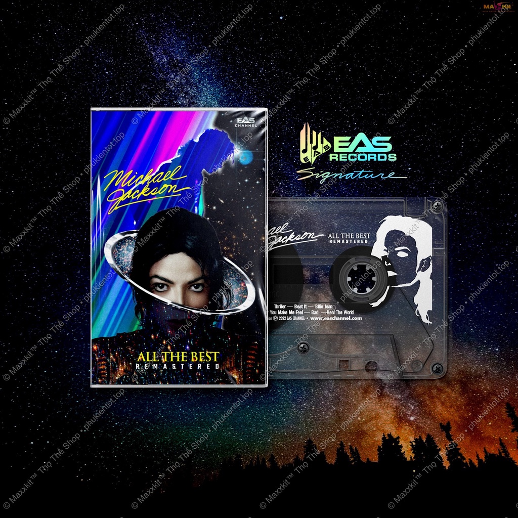 Băng cassette tape Michael Jackson - All The Best (Remastered) - BASF/Emtec