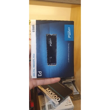 Ổ cứng SSD Crucial P3 500Gb - 1TB NVMe Gen3x4 - Bảo hành 60 tháng