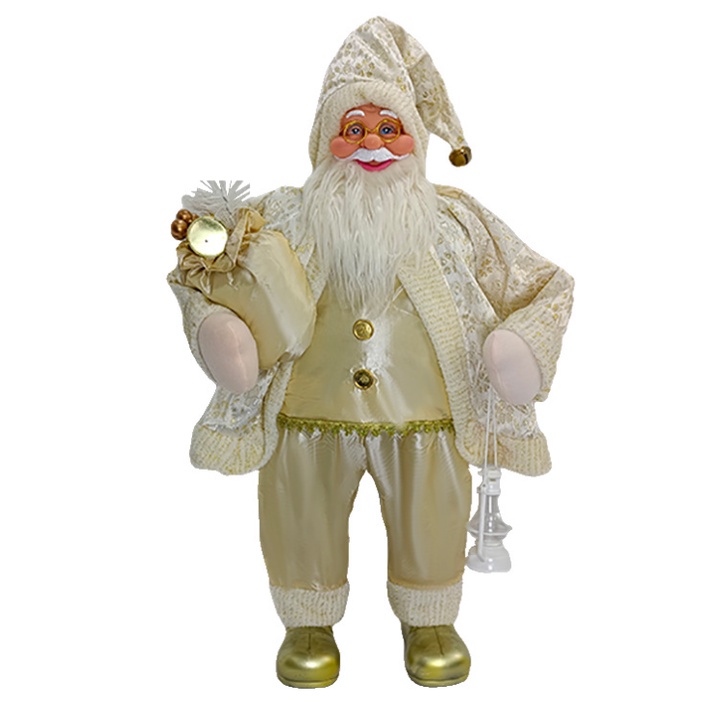Ông Già Noel Đứng Cao 82cm MẪU D Trang trí Cây Thông, Trang Trí Noel Giáng Sinh
