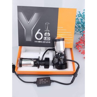 Led oto bi cầu y6s 3 màu h4