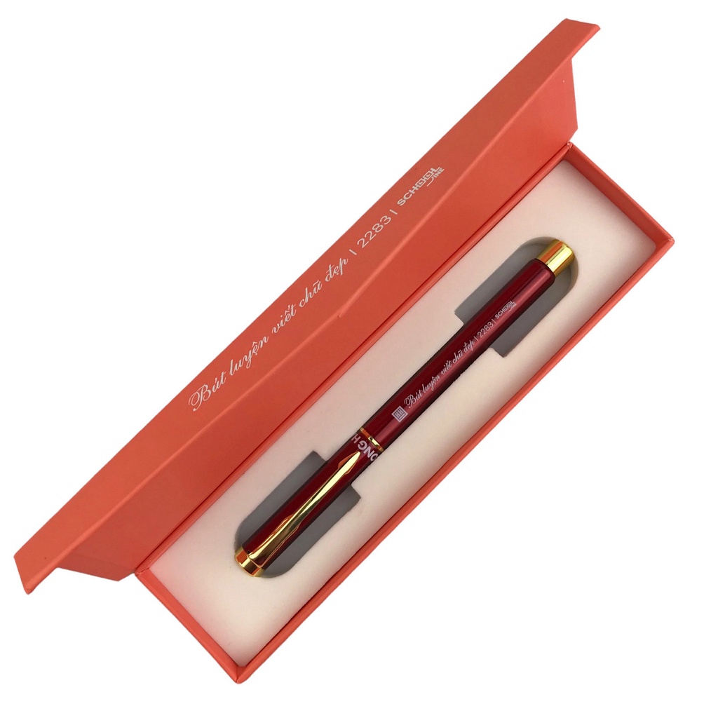 Bút máy nét hoa Hồng Hà 2283 - Tặng hồ khô Double A 8g