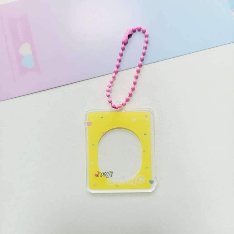 Ins Khung ảnh móc khóa acrylic