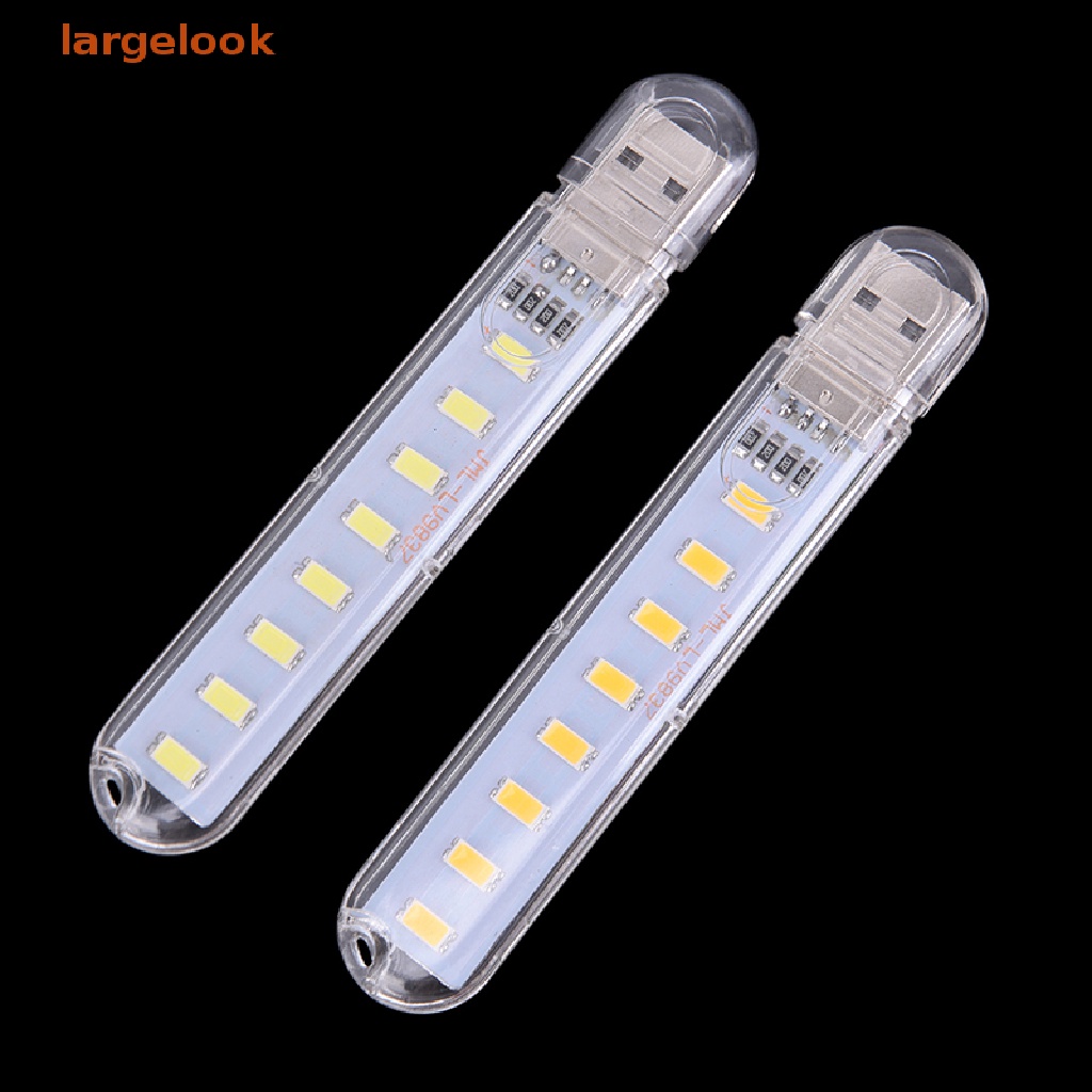 Đèn LED Mini 5V 8 Bóng Di Động Ánh Sáng Ban Đêm Cho Máy Tính