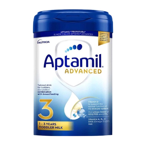 Sữa Aptamil Anh Số 3 (Aptamil Profutura mẫu mới) lon 800g - Sản Phẩm Nhập Khẩu Chính Ngạch