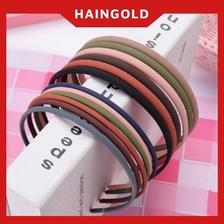 Cài Tóc Nhựa 0,8cm Màu Trơn bảng Nhỏ Xinh Xắn Cho Nữ