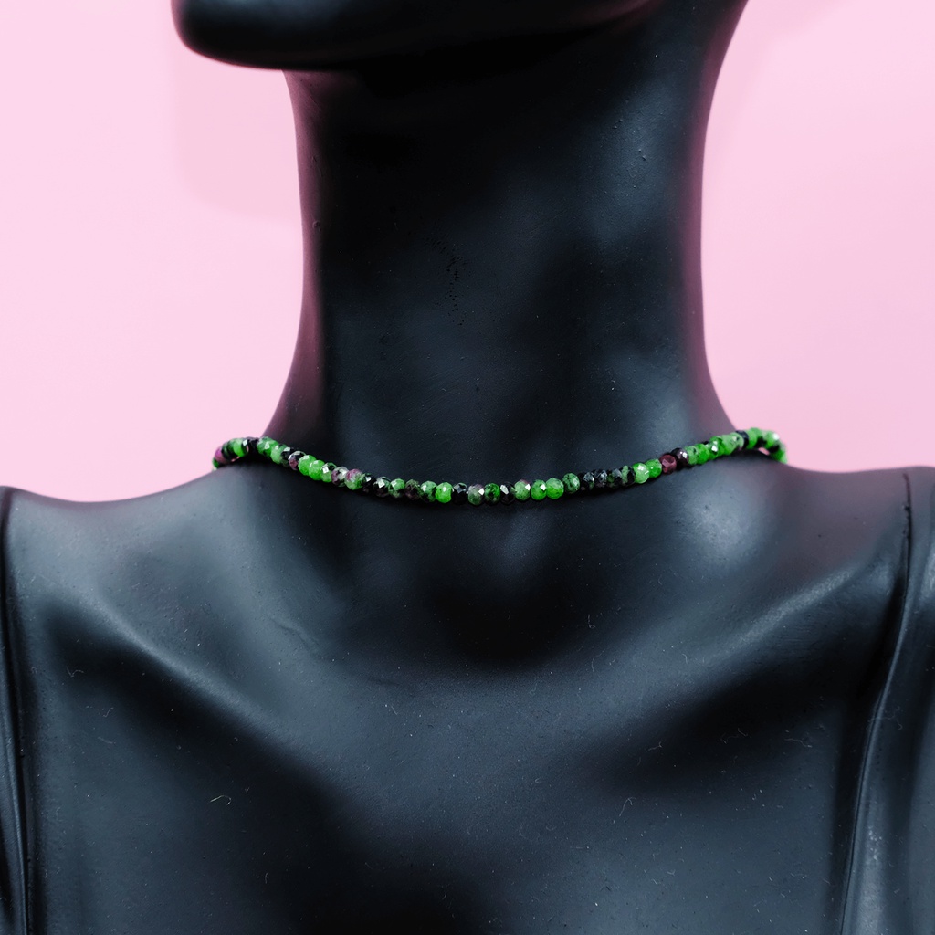 Vòng cổ ruby xanh nam phi UPCARA