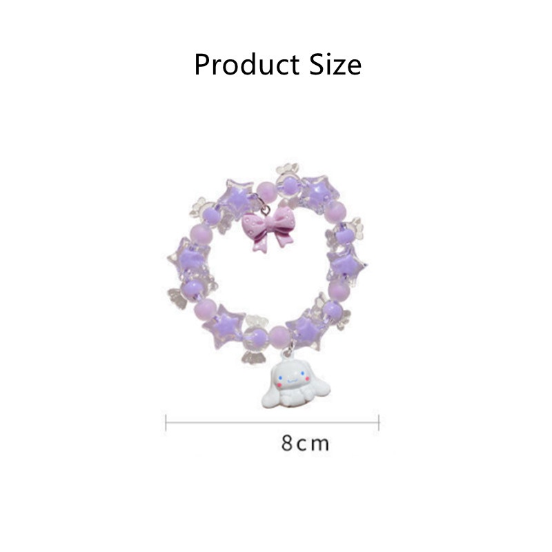 Dây Buộc Tóc Đính Hạt Pha Lê Dễ Thương Cho Bé Gái