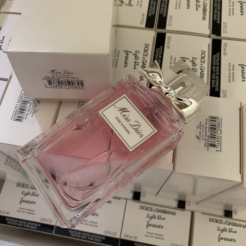 Nước hoa nữ Christian Dior Miss Dior Rose N'Roses 100ml Tester (hộp Tester như hình)