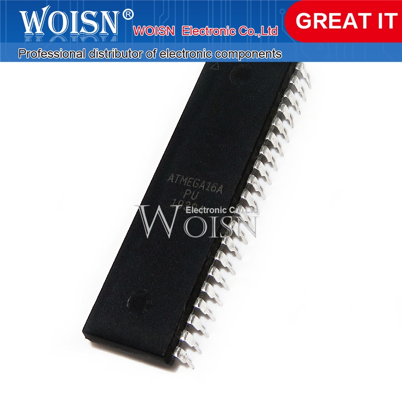 Set 2 Linh Kiện Điện Tử ATMEGA16A-PU ATMEGA16L-PU ATMEGA16-16PU ATMEGA16APU ATMEGA16A ATMEGA16L ATMEGA16L ATMEGA16 DIP-40