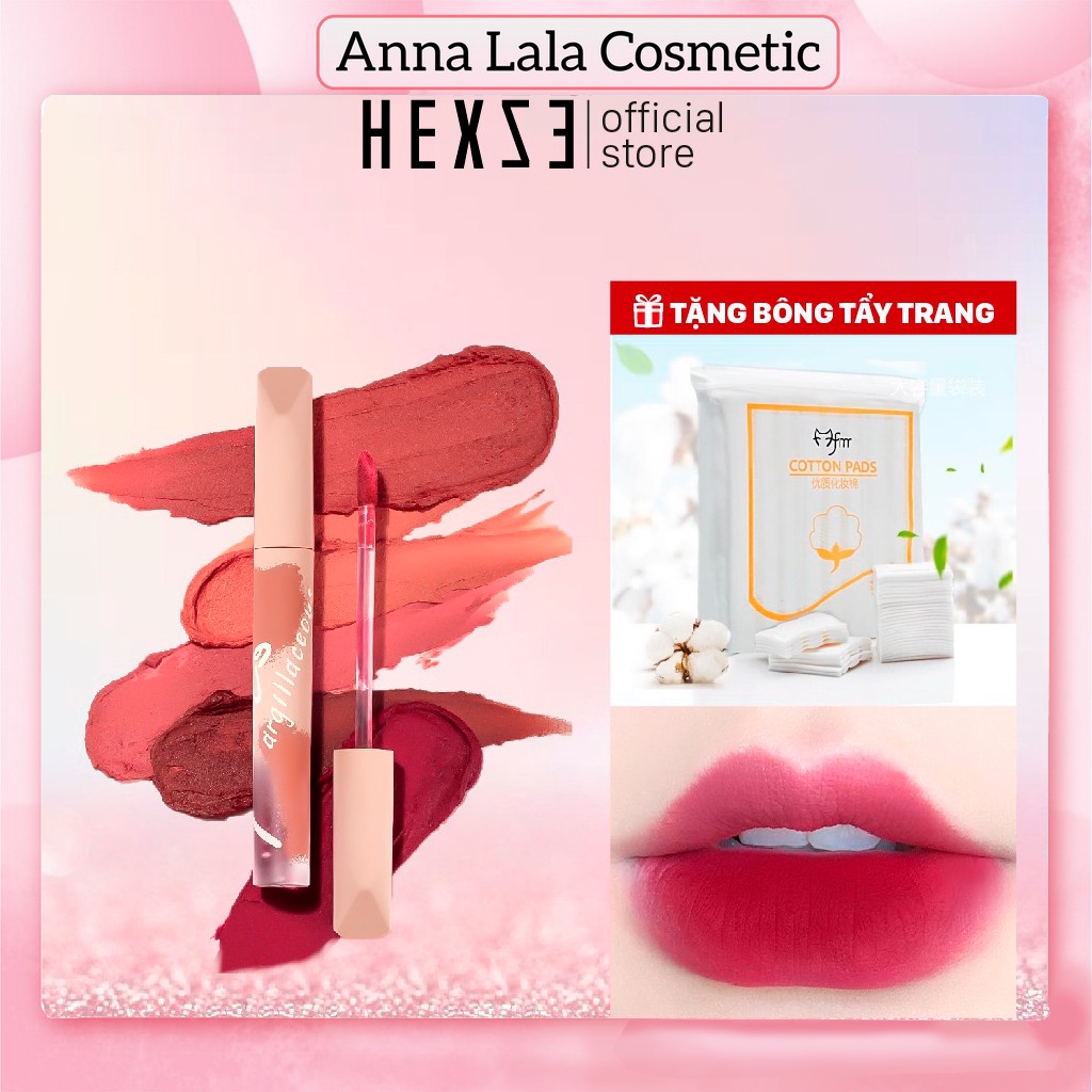 Son kem lì HEXZE MATTE LIP MUD lâu trôi