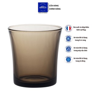 Bộ 6 ly D1011C Duralex - Lys Nâu khói Creole 210ml Thủy tinh cường lực cao cấp Pháp [Chính Hãng]