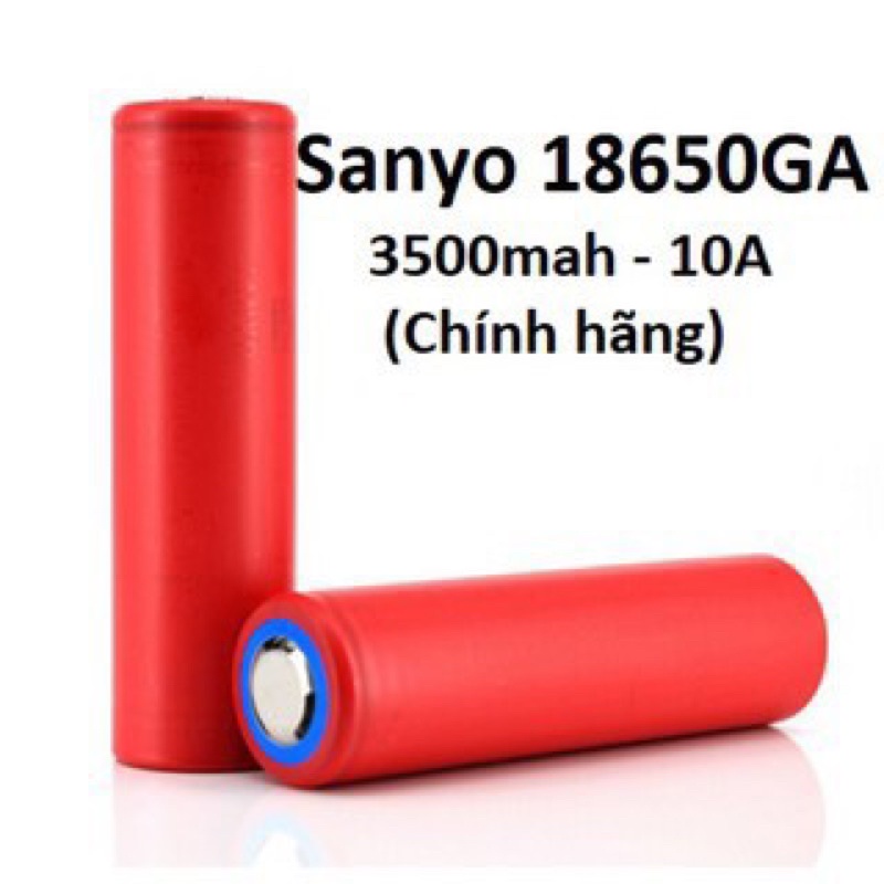 Pin Li-ion 18650 Sanyo NCR18650GA – 3500mah – 10A 18650GA