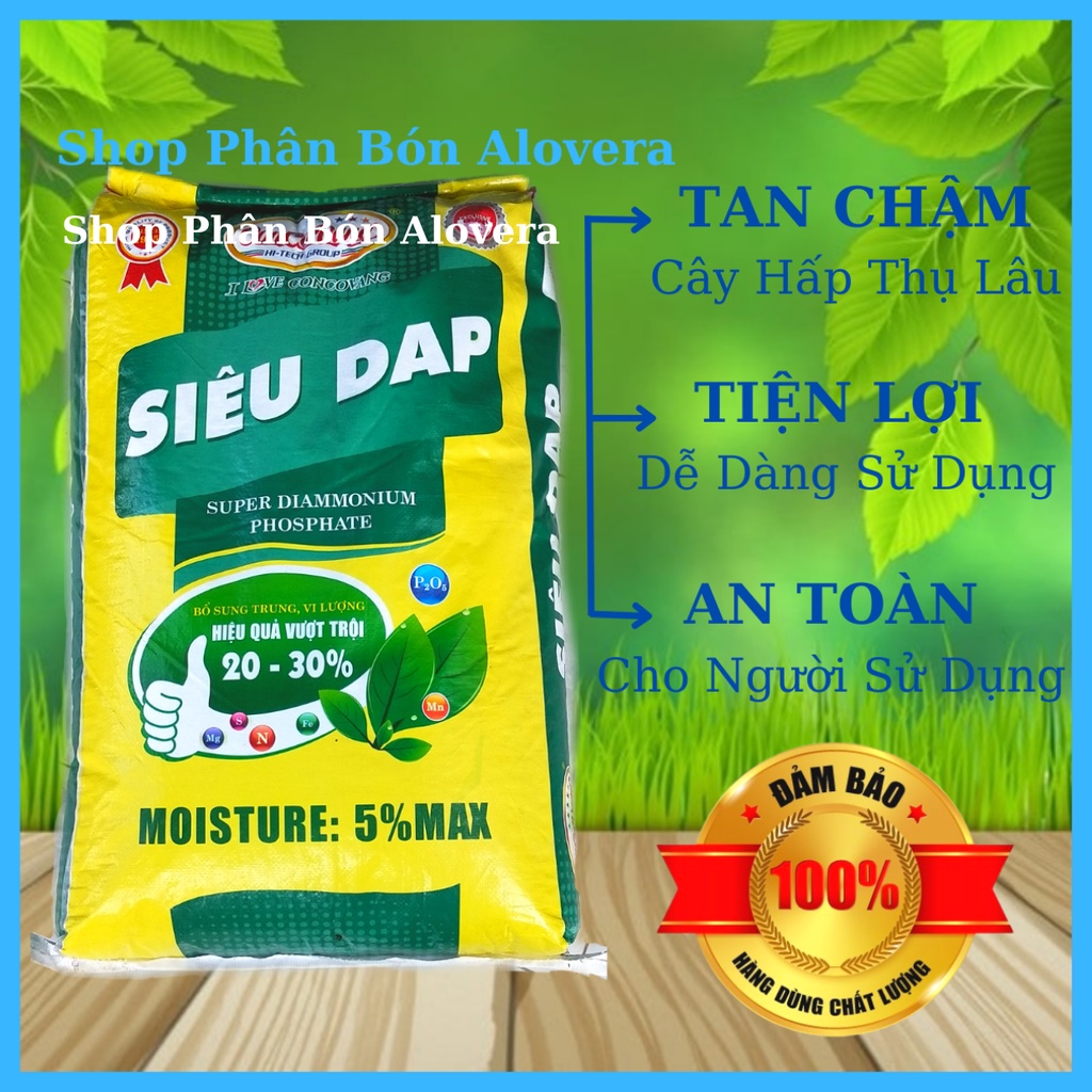 Phân DAP Loại Cao Cấp Cho Mọi Cây Trồng Và Cây Cảnh (1kg)