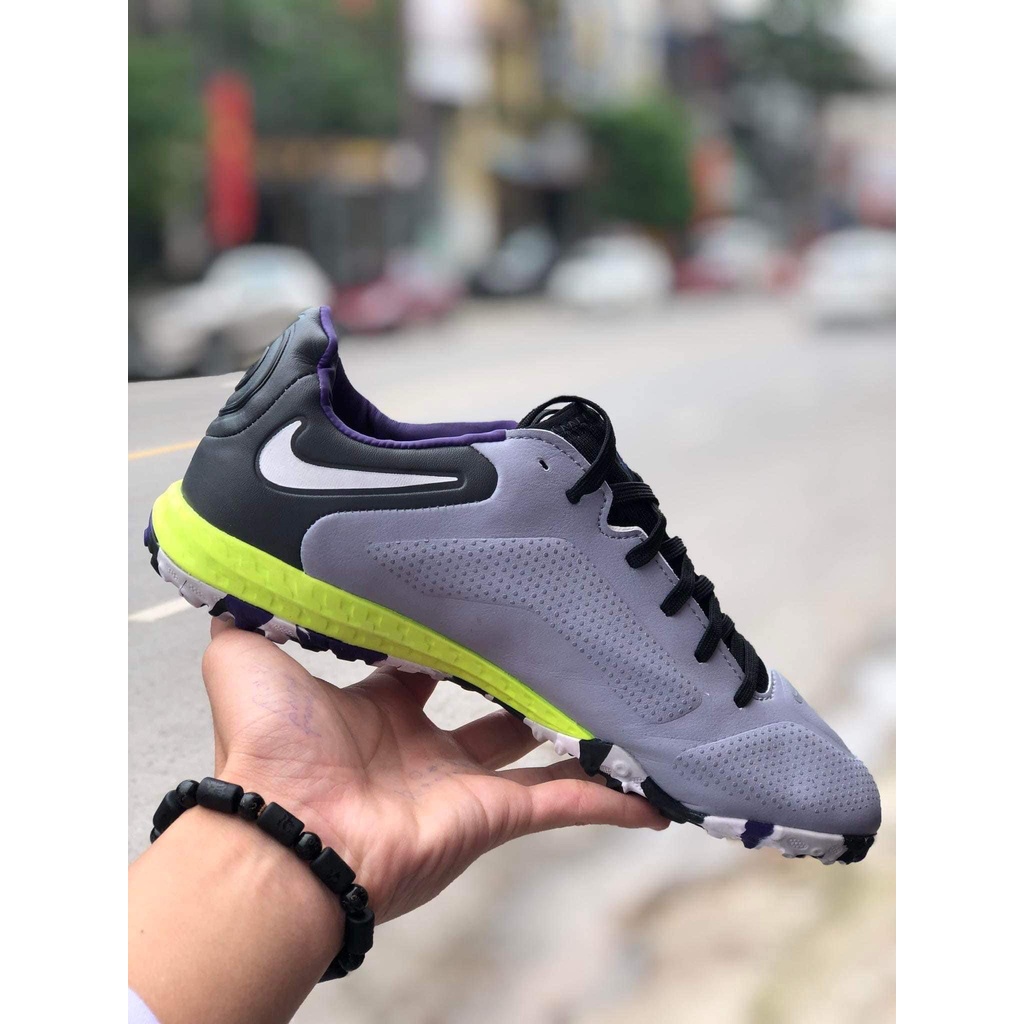 Giày Đá Bóng Tiempo Legend 9 Pro TF Màu Xám F3Sport