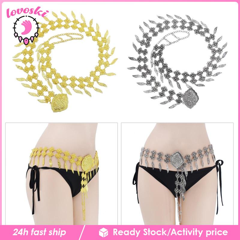 Thắt Lưng Dây Xích Màu Vàng Thời Trang Cho Nữ