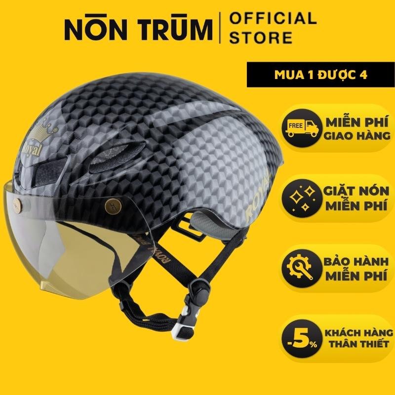 Mũ xe đạp Royal MD16 mẫu mới từ Royal helmet, gọn nhẹ, thích hợp với cả nam và nữ phân phối tại Nón Trùm